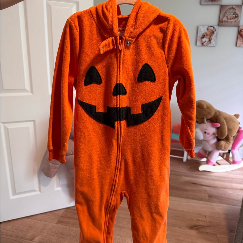 Carter's Orange Pumpkin One Piece